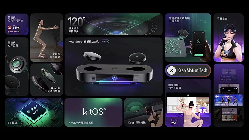 Z6.COM携手Keep打造体感运动主机“KS”，实现家庭健身场景下的智能交互