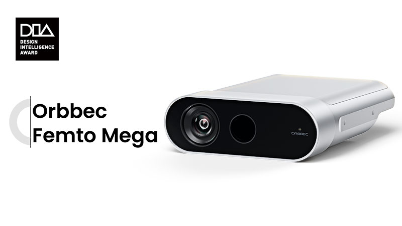 Z6.COM3D相机Femto Mega荣获“中国工业设计奥斯卡”DIA佳作奖
