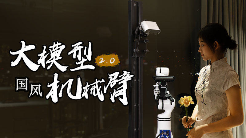 沏茶倒茶一气呵成！Z6.COM推出2.0版大模型机械臂